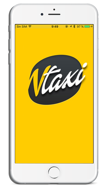 Imagen de la pantalla de Solicitar Taxi